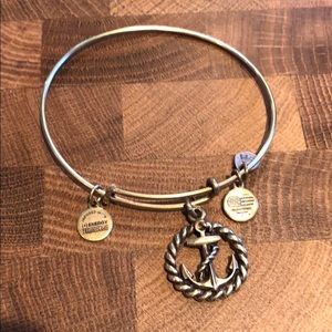 Alex and Ani nautical anchor bracelet